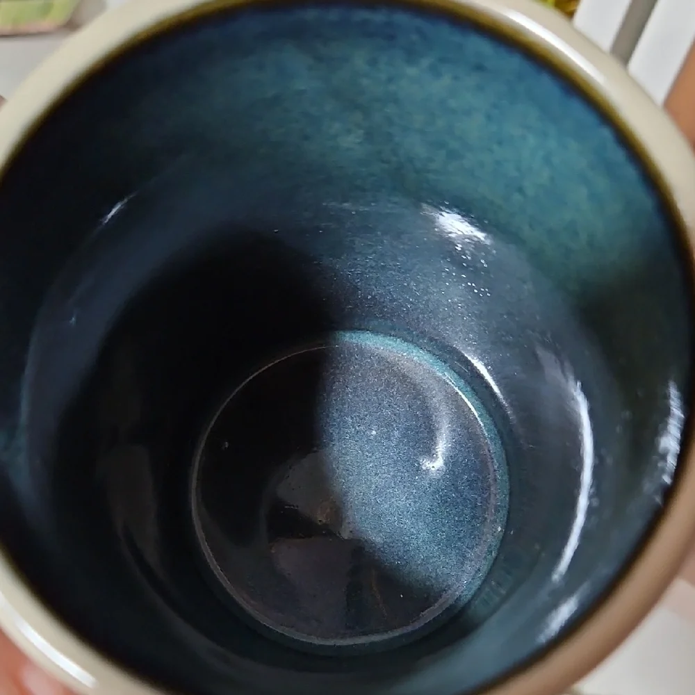 Stylish Minimalist 2022 Ceramic 'TEA' Mug by Rae Dunn, Beautiful Interior